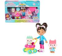 LA CASA DE MUÑECAS DE GABBY - PACK FIGURAS GABBY'S DOLLHOUSE CUIDADO DE GATITOS: 3 FIGURAS, CAJA SORPRESA Y 2 ACCESORIOS - 6069425 - Juegos Infantiles - Juguetes Niñas 3 años + - Regalo Niña 3 años +