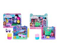 La Casa de Muñecas de Gabby - Sala de Juegos Felincreíble de Carlita Con Coche y Sala de Música