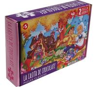 La casita de chocolate (Puzles clásicos de 40 piezas)