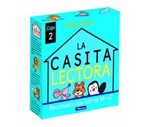 La casita lectora. Caja 2 - Reconozco las letras M-Z (nivel inicial): ¡Aprender a leer puede ser divertido! (Pequeñas manitas)