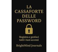La Cassaforte delle Password: Registra e gestisci tutti i tuoi accessi in un unico posto sicuro