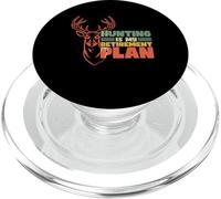 La Caza es mi Plan de jubilación Retirado Retro Vintage Retirado PopSockets PopGrip para MagSafe