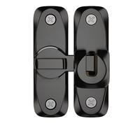 la cerradura de la puerta de acción, volteando la fuerte del | Hardware antirrobo, pestillo de puerta basculante de 90°/180° para puerta de cobertizo y garaje