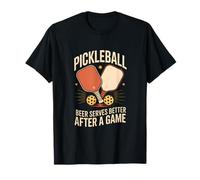 La Cerveza Pickleball Sirve Mejor después de un Partido Camiseta