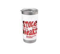 La cerveza robó mi corazón nunca lo devolvió Vaso térmico de acero inoxidable de doble pared