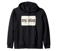 La charla honesta comienza con el disfraz de Spill the Beans Sudadera con Capucha