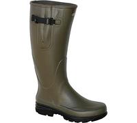 La Chasse Botas de goma Brest para hombre y mujer, ancho de pantorrilla ajustable, totalmente impermeables, botas de goma de caza de verano para cazadores, botas de caucho natural, pesca LaChasse,