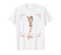 La Chica del espectáculo de Cabaret de Betty Boop Camiseta, Hombre, Blanco, L