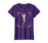 La Chica del espectáculo de Cabaret de Betty Boop Camiseta, Mujer, Morado, XS