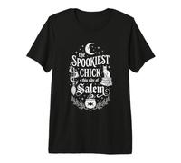 La Chica más Espeluznante de Este Lado de Salem - Witchcraft Fun Women Camiseta Premium