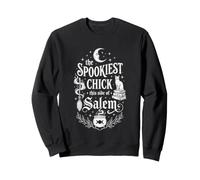 La Chica más Espeluznante de Este Lado de Salem - Witchcraft Fun Women Sudadera