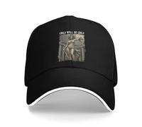 La Chica será Femenina Feminismo Medusa Gorra Feminista de béisbol Gimnasio al Aire Libre Visera Solar Gorras Hip Hop Gorras Femeninas Masculinas Ajustadas