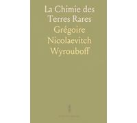La Chimie des Terres Rares