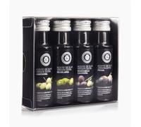 La Chinata Aceite de Oliva Virgen Extra - Estuche Degustación con 4 Variedades : Hojiblanca, Arbequina, Picual, Manzanilla | 2 Pack Gourmet Ideal para Regalar | Cata de AOVE | 25 ml Cada Uno (4)