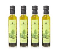 La Chinata Condimentos de Aceite de Oliva Virgen Extra Albahaca (Pack de 4)