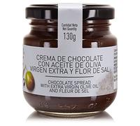 La Chinata Crema de Chocolate con Aceite de Oliva Virgen Extra y Flor de Sal - 3 Paquetes de 130 gr - Total: 390 gr