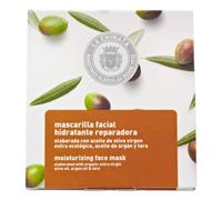 La Chinata - Mascarilla Facial Hidratante Reparadora (5 x 8 ml) - Elaborado con Aceite de Oliva Virgen Extra Ecológico, Aceite de Argán y Tara - Natural Edition