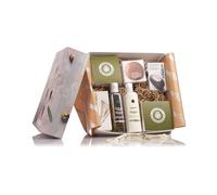 La Chinata Pack Cuidado Cuerpo Natural Edition Cosmética Aceite de Oliva | Kit regalo AOVE ecológico con body milk, Gel baño, Crema regeneradora, Jabón exfoliante, Jabón negro, Crema manos SPF8, Sales