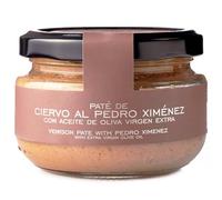 La Chinata - Paté de Ciervo al Pedro Ximénez (120 g) - Con Aceite de Oliva Virgen Extra - Bote de Cristal