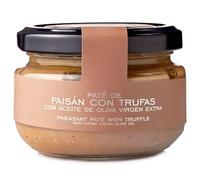 La Chinata - Paté de Faisán con Trufas (120 g) - Con Aceite de Oliva Virgen Extra - Bote de Cristal