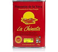 La Chinata Pimentón Ahumado - Dop La Vera - Lata De G - Sin Gluten, Picante, 160 Gramo