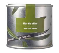 La Chinata - Vela Aromática en Lata 'Flor de Olivo' (175 g) - Elaborada con Esencia Natural de Aceite de Oliva Virgen Extra - Mecha 100% de Algodón