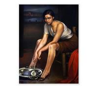 La Chiquita Piconera Póster de Julio Romero de Torres 13 x 18 cm Cuadros Decoración para la pared