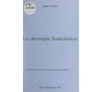 La Chronique Raskolnikov (ebook)
