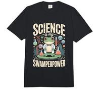 La Ciencia científica de la Rana es mi Poder Swamperpower Comfort Colors Adult Heavyweight T-Shirt