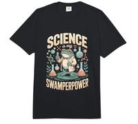 La Ciencia científica de la Rana es mi Poder Swamperpower Comfort Colors Adult Heavyweight T-Shirt