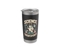 La ciencia científica de la rana es mi poder Swamperpower Vaso térmico de acero inoxidable de doble pared