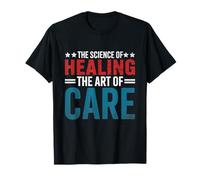 La ciencia de la curación El arte del cuidado Medicina interna Camiseta