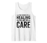La ciencia de la curación El arte del cuidado Medicina interna Camiseta sin Mangas