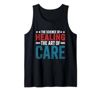 La ciencia de la curación El arte del cuidado Medicina interna Camiseta sin Mangas