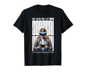 La Ciencia ficción Libera el Poder del Tiempo de Pantalla VR Camiseta