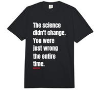 La Ciencia no cambió la declaración de la Verdad de la conspiración Comfort Colors Adult Heavyweight T-Shirt