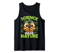 La ciencia se encuentra con la naturaleza Botánica Plantas de jardinería Camiseta sin Mangas