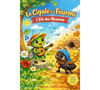 La cigale et la fourmi - L’Été des Illusions: Une fable illustrée pleine de poésie pour enfants dès 3 ans - avec coloriage, chanson et lecture audio