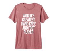 La Cita del Mejor Juego de Cartas del Mundo para Jugar Manos, Rodillas y pies Camiseta Premium