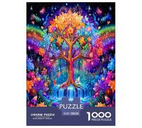 La Ciudad bajo el relámpago Puzzle 1000 Piezas, Moderno DIY, Entretenimiento Creativo para Adultos Y Niños Mayores De 12 Años Imposible Rompecabezas-Obra De Arte, Concentración 38x26cm/1000pcs