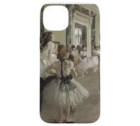 La Clase de Ballet (La Classe de Danse) de Edgar Degas (1874) Carcasa para iPhone 15 Plus