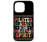 La clase de Pilates es el espíritu navideño Navidad Carcasa para iPhone 14 Pro Max