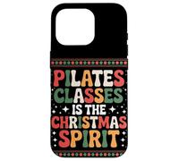 La clase de Pilates es el espíritu navideño Navidad Carcasa para iPhone 16 Pro