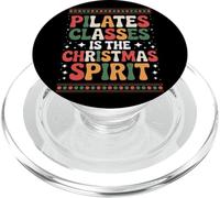 La clase de Pilates es el espíritu navideño Navidad PopSockets PopGrip para MagSafe