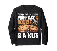 La clave para un matrimonio exitoso es una galleta y un beso Manga Larga