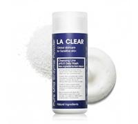 La Clear Pure Gentle Enzyme Powder Cleanser - Lavado facial premium, probador de viaje incluido), pH 5.7 lavado facial equilibrado para todo tipo de piel, sin fragancia, no