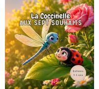 La Coccinelle aux Sept Souhaits: Histoire et livre de coloriage pour enfants 3-5 ans. Une histoire touchante sur la gentillesse, le partage et la magie d’aider les autres