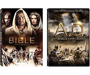 La colección completa de DVD de Miniseries de la Biblia - La Biblia: The Epic Miniseries / A.D.: La Biblia continúa [22-Part Series Set]