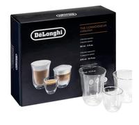 La colección "connoisseur", juego de 2 vasos de doble pared espresso, 2 cappuccino, 2 lattemacchiato