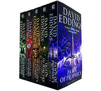 La colección de libros Belgariad Serie 5 creada por David Eddings Pawn Of Prophecy